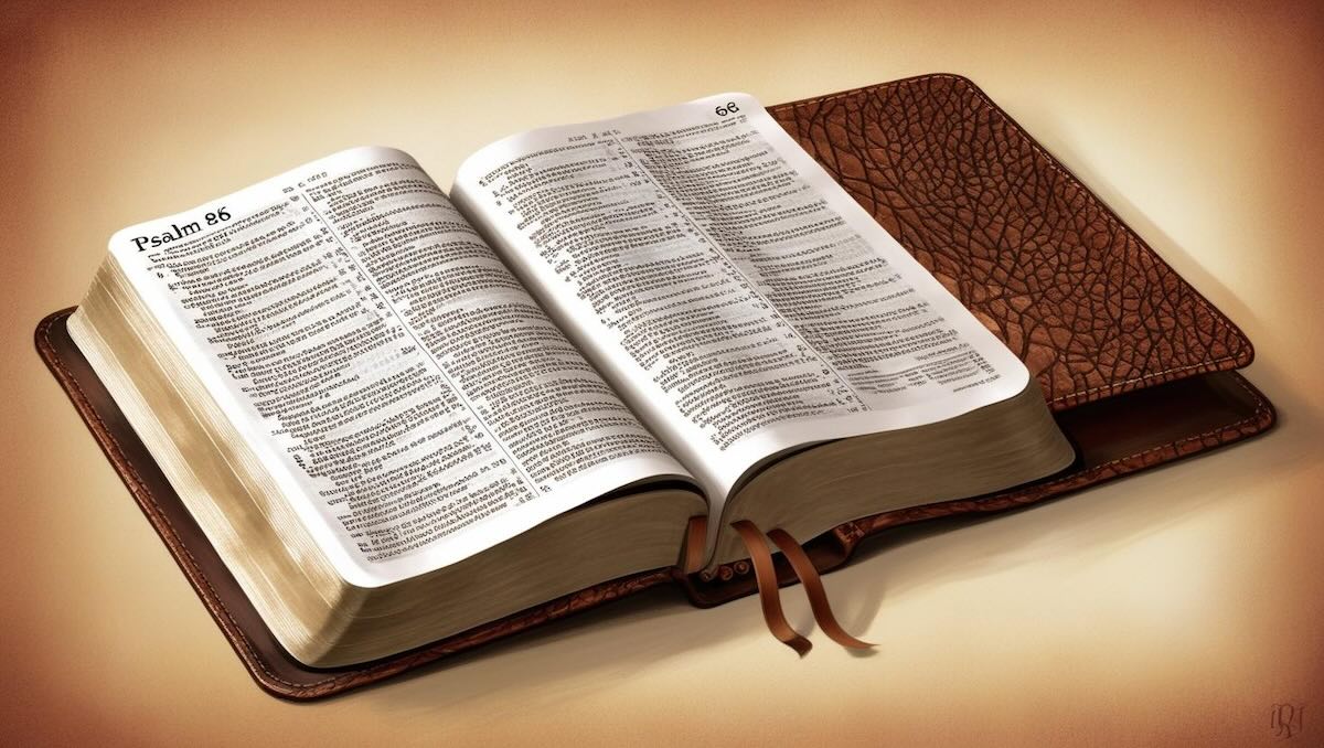 Praying with Psalm 86 scripture prayer