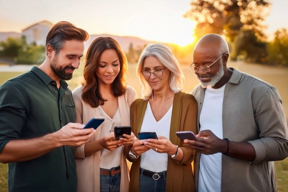 People sharing faith through bible verses in their social media bios creating digital community