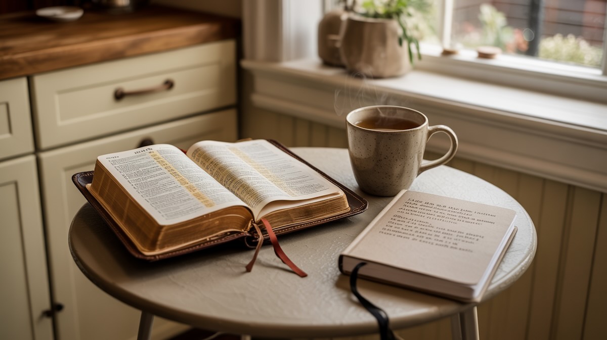 Daily Scripture meditation for positive prayer and spiritual growth