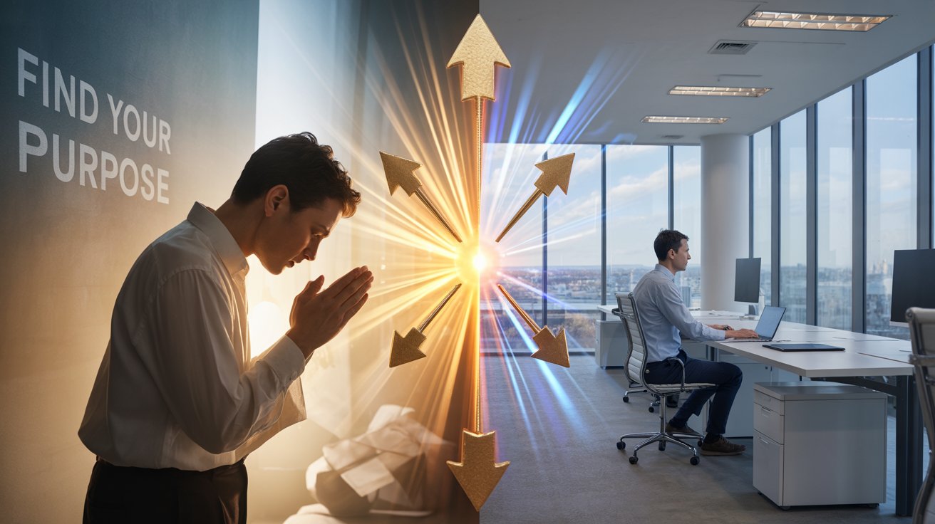 Combining prayer with active job searching and networking