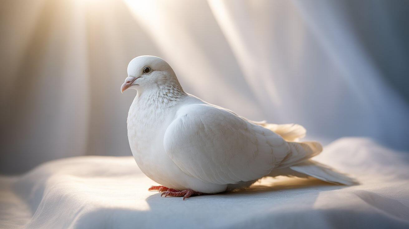 Holy Spirit dove symbol representing divine guidance and mental clarity