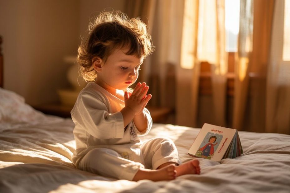 Prayer for Toddlers: My kid is praying bedtime