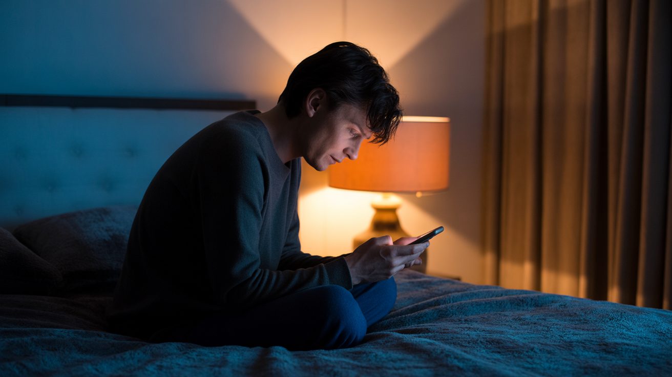 A worried sibling praying for a brother with drug addiction